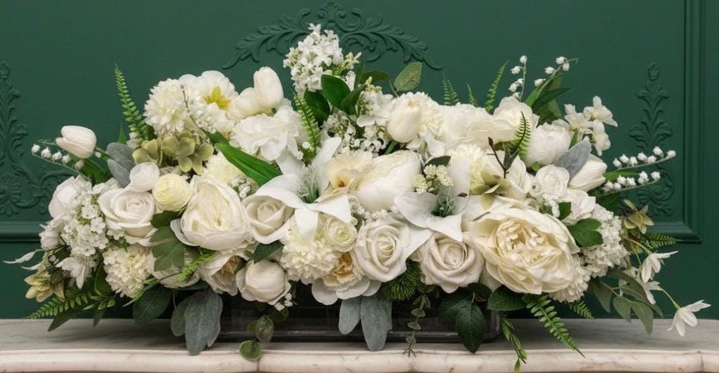 White Garden Floral Arrangement