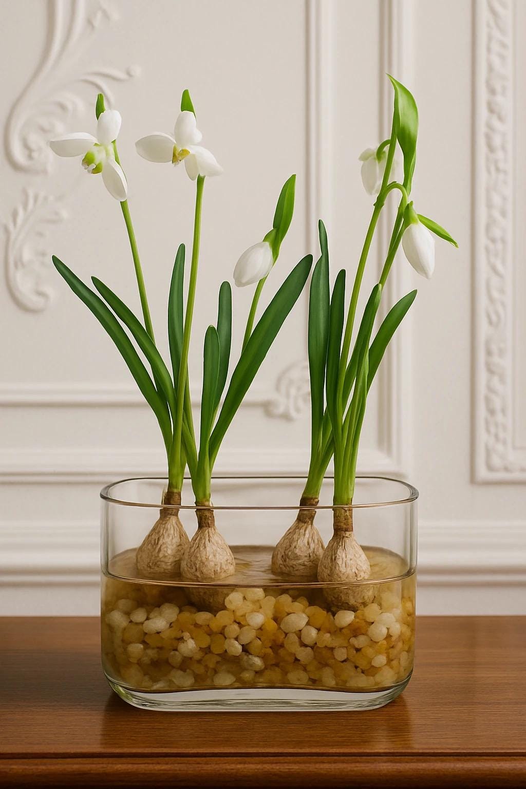 Snowdrop Bulbs Arrangement
