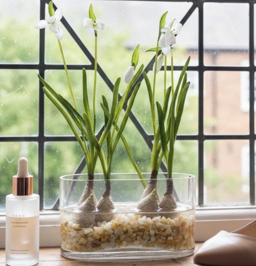 Snowdrop Bulbs Arrangement