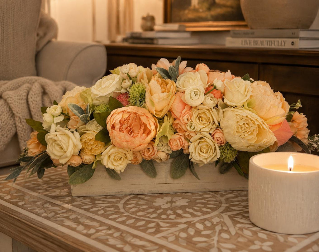 Pink, White and Sage Floral Arrangement