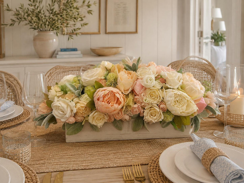 Pink, White and Sage Floral Arrangement