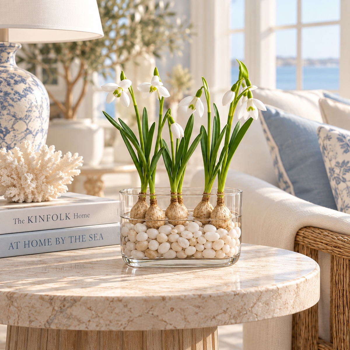 Snowdrop Bulbs Arrangement