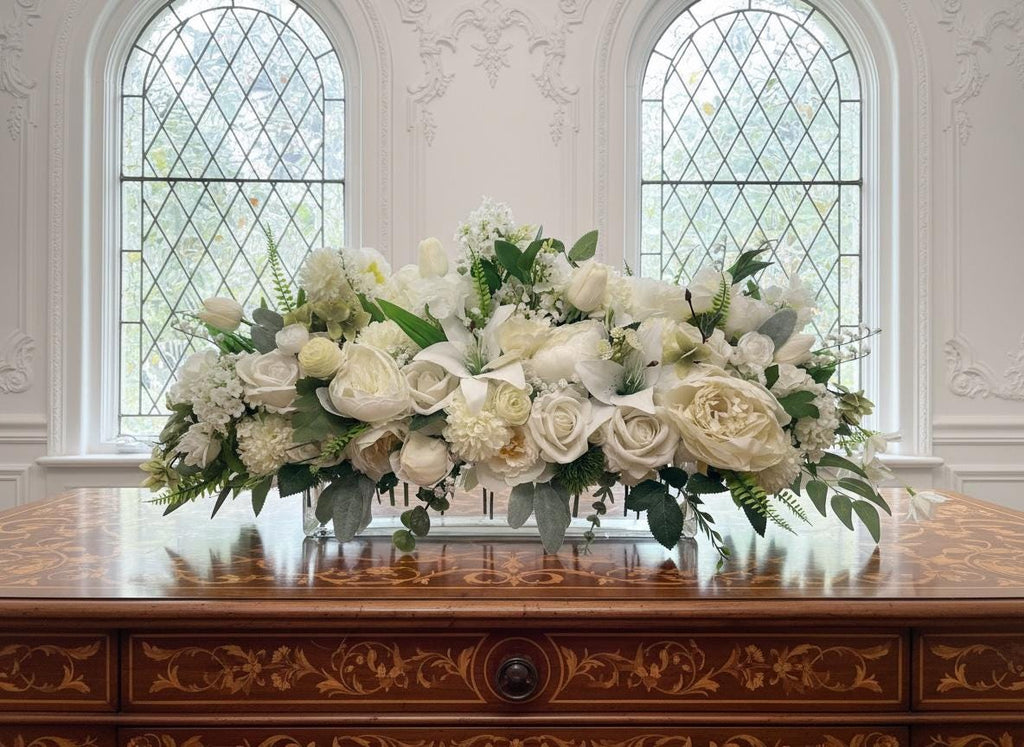 White Garden Floral Arrangement