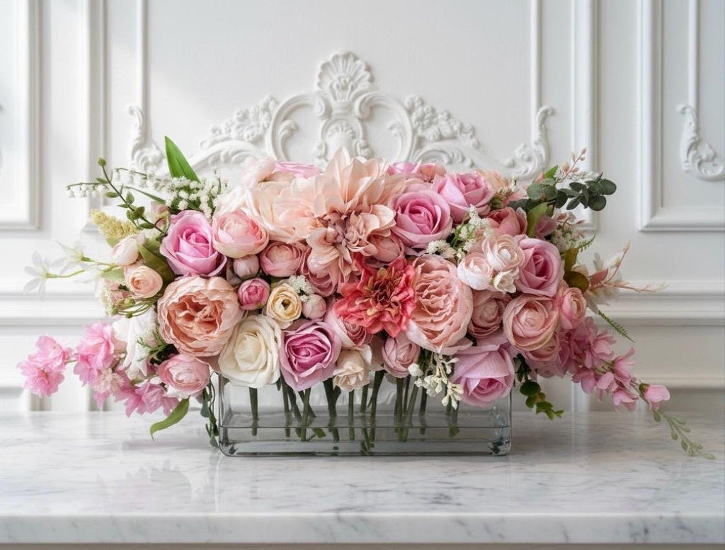 Signature Large Peony & Rose Arrangement