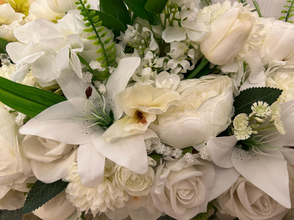 White Garden Floral Arrangement