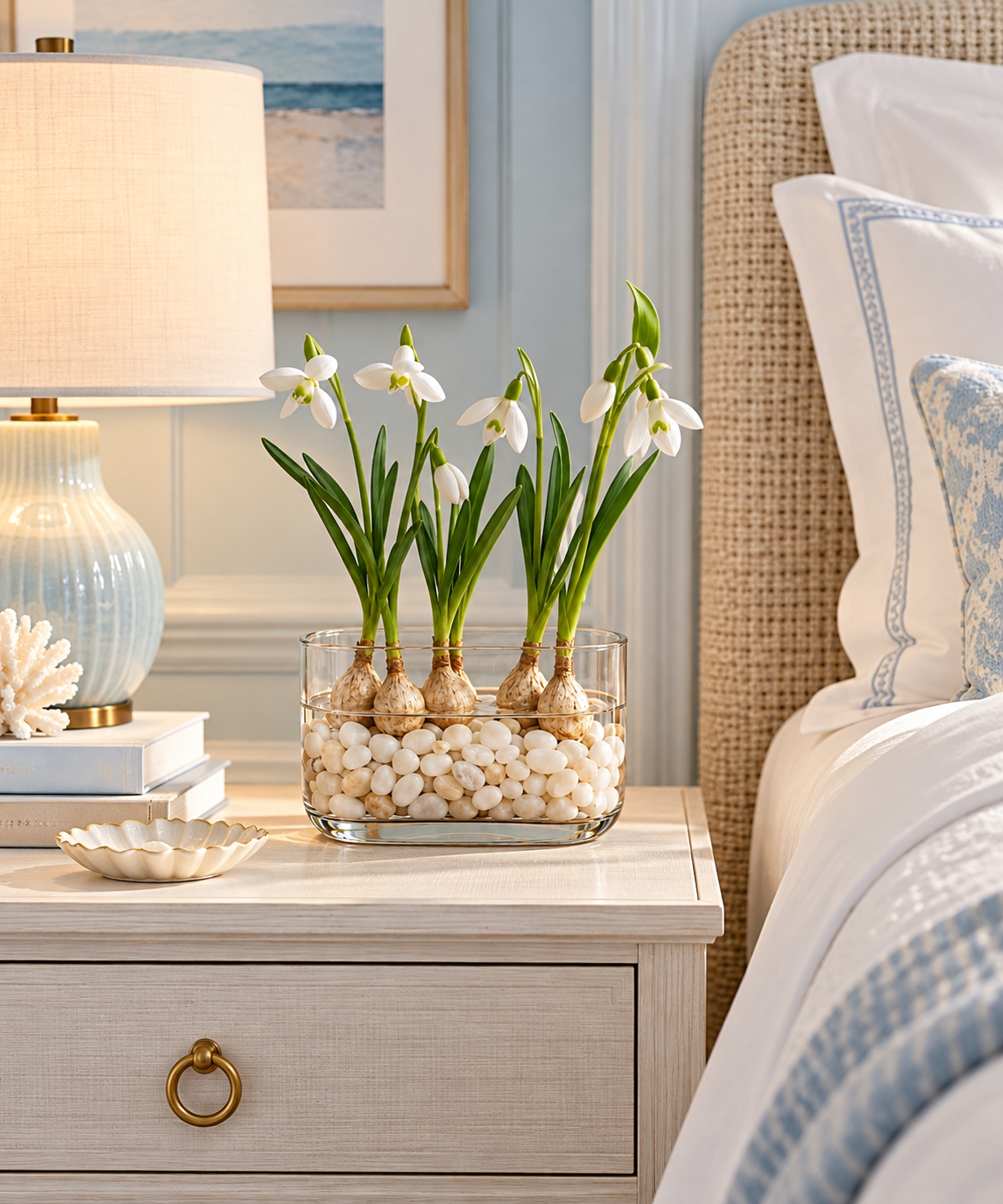 Snowdrop Bulbs Arrangement